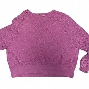 Free people cropped sweater